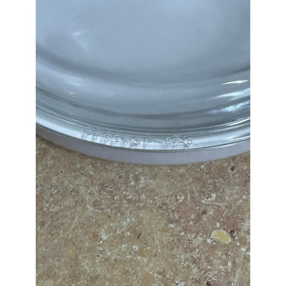 Corning Ware Oval Grab It Casserole Dish P-14-B with Pyrex Glass Lid P-14-C0000